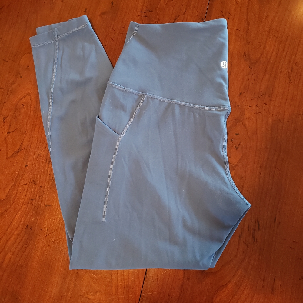 lululemon athletica Blue Leggings